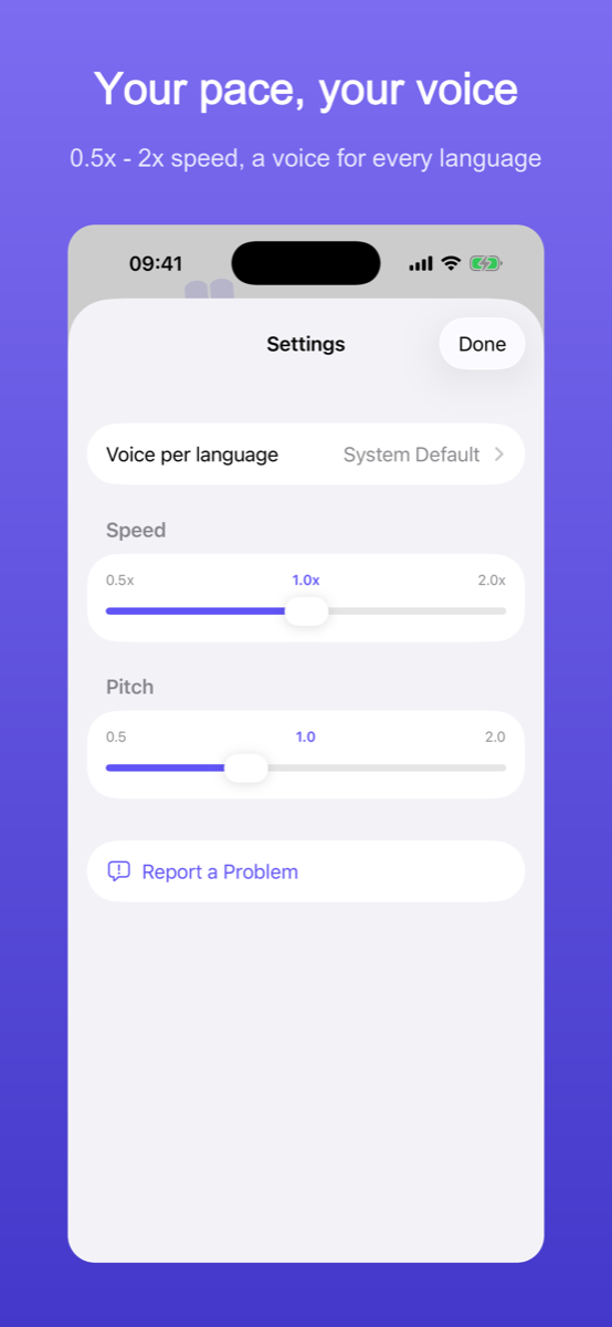 EpubAloud screenshot