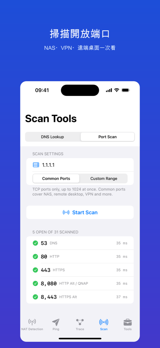 Tiny Net Tool screenshot