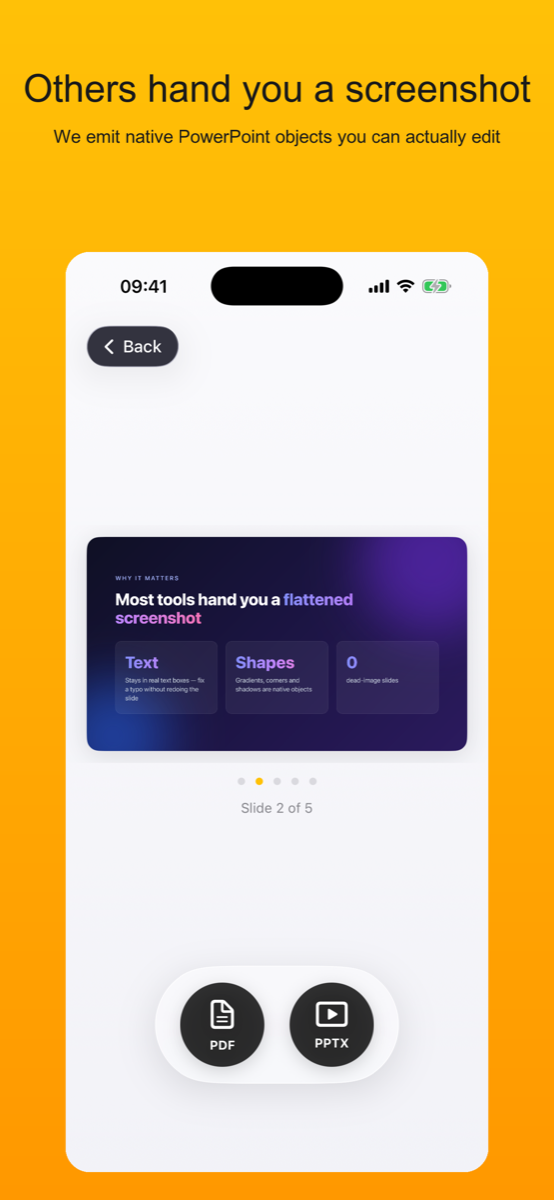 Web to PPT (Editable) - Mobile screenshot